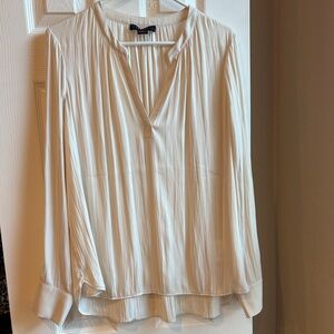 Sanctuary Cream Pleated Blouse M
